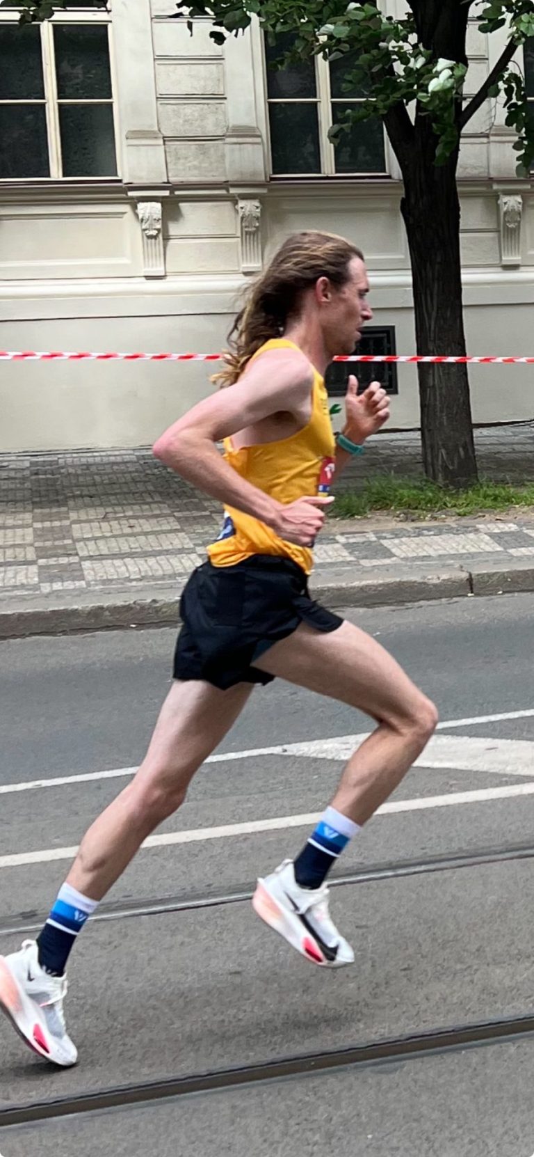 Colley finishes No. 5, top American in historic Prague Marathon